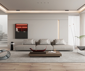 Modern A Living Room-ID:701023105