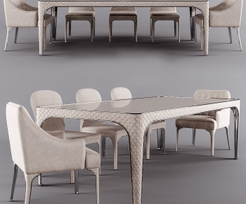 Modern Dining Table And Chairs-ID:606966978