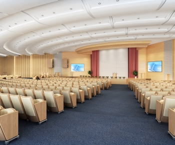 Modern Office Lecture Hall-ID:524173972