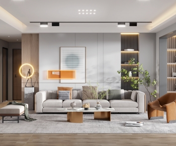 Modern A Living Room-ID:467158086