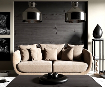 Nordic Style A Sofa For Two-ID:739209894