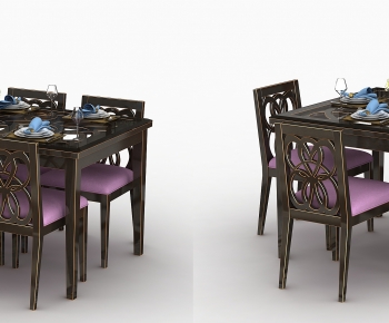 New Chinese Style Dining Table And Chairs-ID:333734049