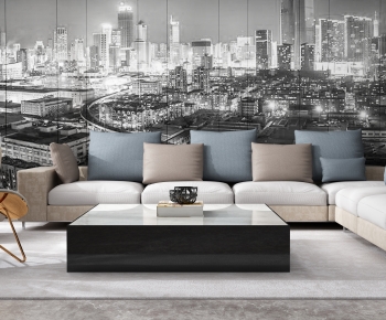 Modern Sofa Combination-ID:412190919