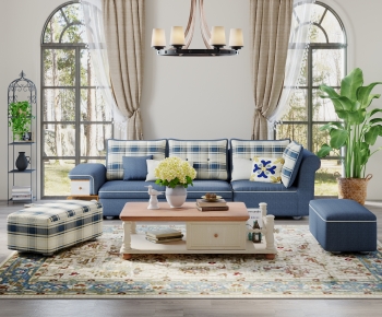 American Style A Living Room-ID:210972073
