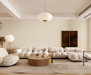 Wabi-sabi Style A Living Room-ID:594499197