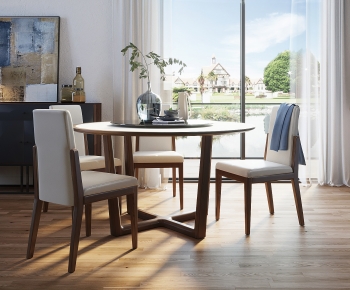 Modern Dining Table And Chairs-ID:964082006