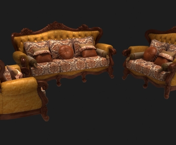 European Style Sofa Combination-ID:176158914