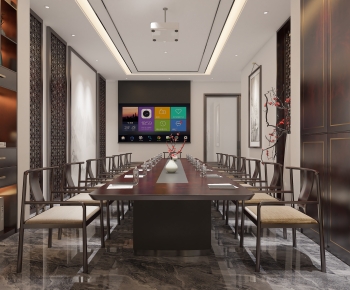 New Chinese Style Meeting Room-ID:103863958