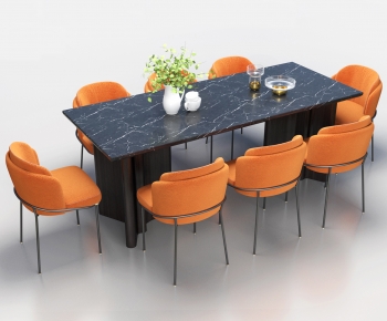 Modern Dining Table And Chairs-ID:645971069