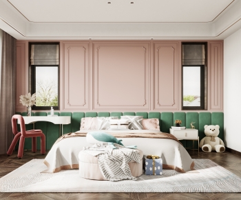 Nordic Style Girl's Room Daughter's Room-ID:181056988