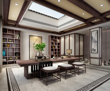 New Chinese Style Tea House-ID:816348089