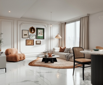 French Style A Living Room-ID:577828888