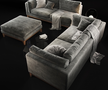 Simple European Style Multi Person Sofa-ID:973612074
