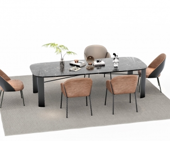Modern Dining Table And Chairs-ID:822505951