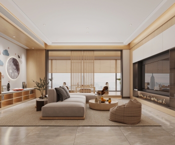 Japanese Style A Living Room-ID:264528042