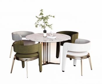 Modern Dining Table And Chairs-ID:460889357