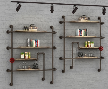 Industrial Style Shelving-ID:879765032