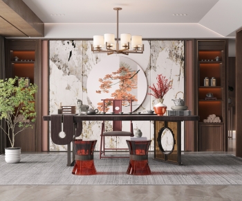 New Chinese Style Study Space-ID:522233011