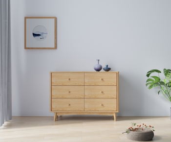 Nordic Style Chest Of Drawers-ID:696453092