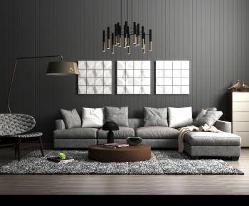 Modern Sofa Combination-ID:802542923