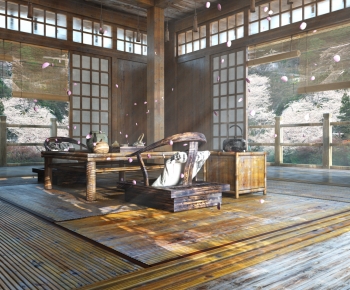 Chinese Style Tea House-ID:255958082