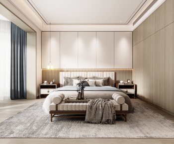 New Chinese Style Bedroom-ID:629749327