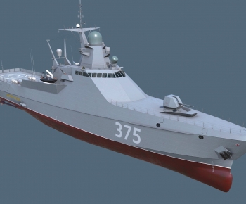 现代船模型-ID:335462091