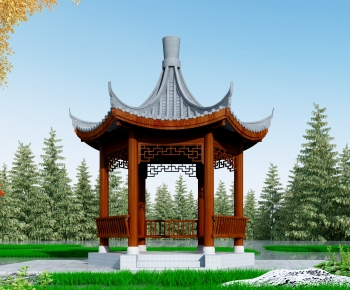 Chinese Style Building Component-ID:430303102