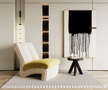 Wabi-sabi Style Lounge Chair-ID:377083063