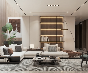 Modern A Living Room-ID:472232108