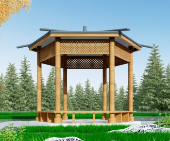 Chinese Style Building Component-ID:157846931