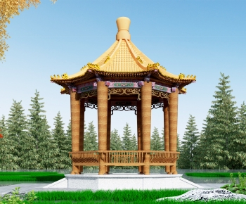 Chinese Style Building Component-ID:196798092