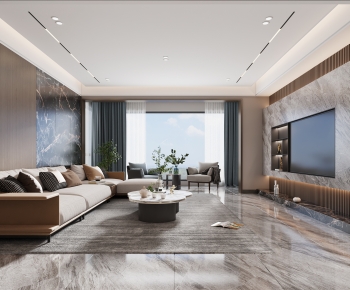 Modern A Living Room-ID:569272045
