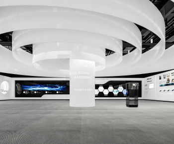 Modern Exhibition Hall-ID:807833919