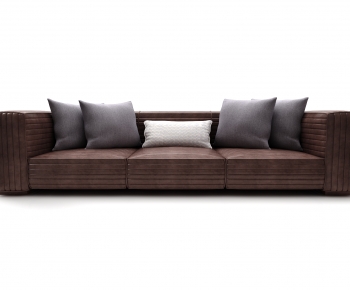Southeast Asian Style Three-seat Sofa-ID:934374091