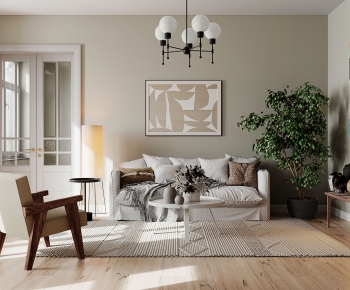 Nordic Style A Living Room-ID:104654071