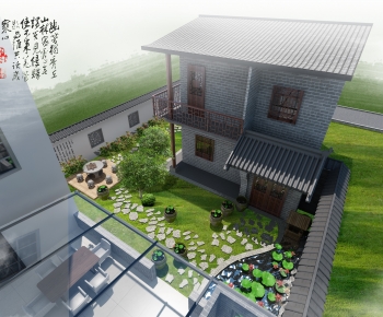 Chinese Style Courtyard/landscape-ID:290811138