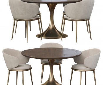 Modern Dining Table And Chairs-ID:970690387