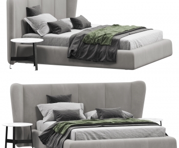 Modern Double Bed-ID:209184898