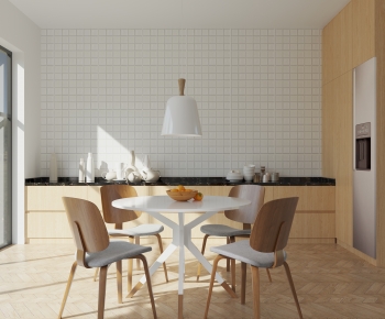Nordic Style Dining Room-ID:827410228