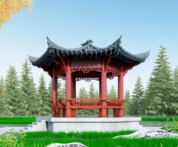 Chinese Style Building Component-ID:848577983
