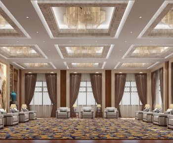 New Chinese Style Reception Room-ID:458054071
