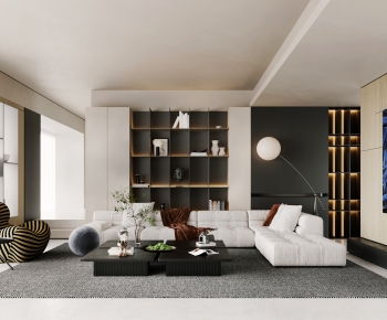 Modern A Living Room-ID:938512096