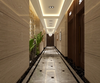 Simple European Style Hallway-ID:714701896