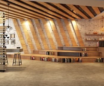 LOFT Industrial Style Library-ID:555314064