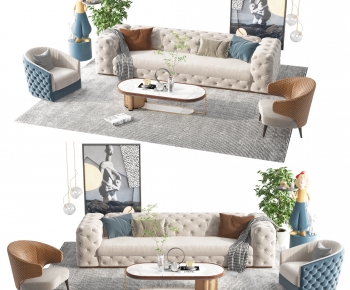 French Style Sofa Combination-ID:770731097