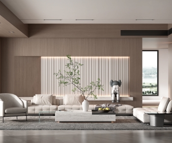 Modern A Living Room-ID:365542897