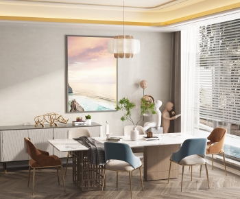 Modern Dining Room-ID:932054046