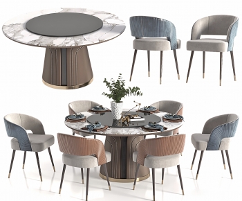 Modern Dining Table And Chairs-ID:397269969