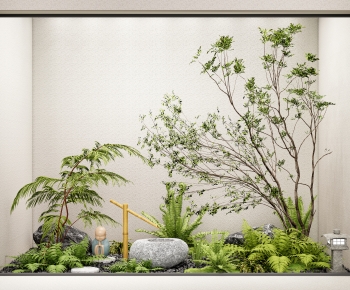 日式庭院景观小品-ID:800795084
